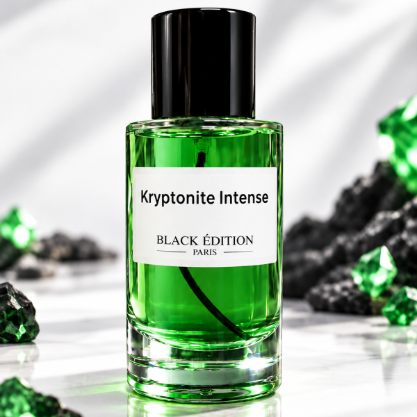 Parfum Black Édition senteur « Kryptonite Intense »
