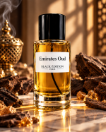 Parfum Black Édition senteur  « Émirats Oud » 50 ml