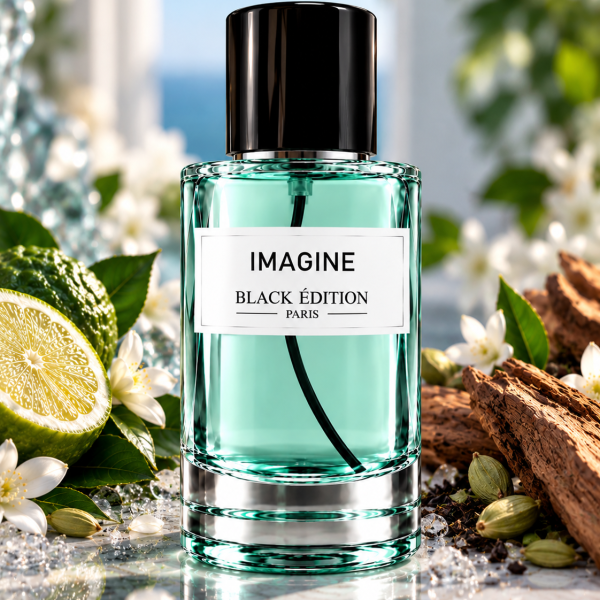 Parfum Black Édition senteur « Imagine » 50 ml